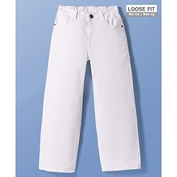 Pine Kids Full Length Washed Denim Jeans - Blue