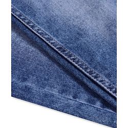 Pine Kids Denim Woven Full Length Washed Jeans  -Royal Blue