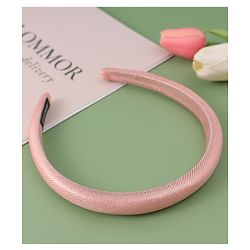Pine Kids Free Size Solid Coloured Hair Band - Pink