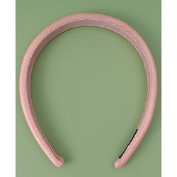 Pine Kids Free Size Solid Coloured Hair Band - Pink