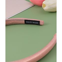 Pine Kids Free Size Solid Coloured Hair Band - Pink