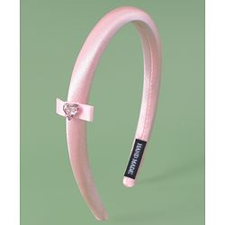 Pine Kids Free Size Solid Coloured  Hair Band - Pink