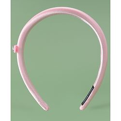Pine Kids Free Size Solid Coloured  Hair Band - Pink
