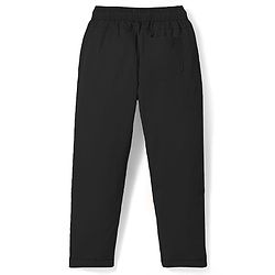 Pine Kids Cotton Woven Full Length  Solid Color Trouser - Grey