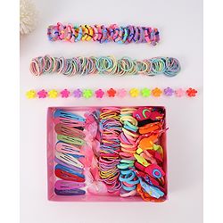 Pine Kids Hair Accessories Combo Set Free Size - Multicolor