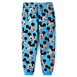 Pine Kids Disney Single Jersey Knit Full Sleeves Night Suit with Mickey Mouse Graphics - Blue