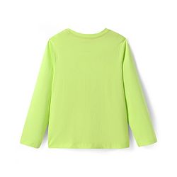 Pine Kids Disney Single Jersey Knit Full Sleeves Night Suit With Minnie Mouse Graphic -  Green & Pink