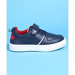 Pine Kids Casual Shoes with Velcro Closure - Navy Blue
