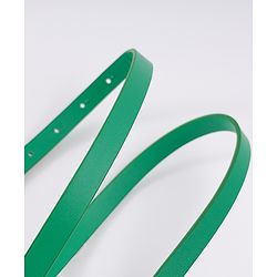 Pine Kids Belt with Floral Applique - Green
