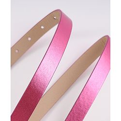 Pine Kids Belt with Heart Applique - Pink