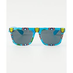 Pine Kids Marvel Free Size  Avengers Printed Sunglasses - Light Blue