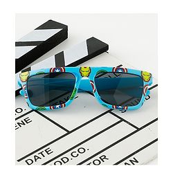 Pine Kids Marvel Free Size  Avengers Printed Sunglasses - Light Blue