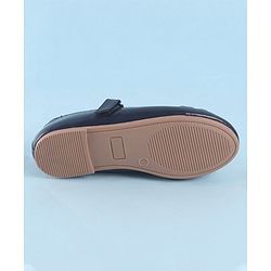 Pine Kids Velcro Closure Ballerina With Bow Applique - Blue