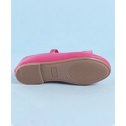 Pine Kids Slip On Ballerina with Bow Applique - Pink