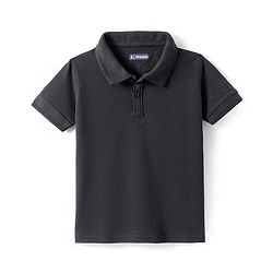Pine Kids Cotton Knit Half Sleeves Solid Color Polo T-Shirt - White