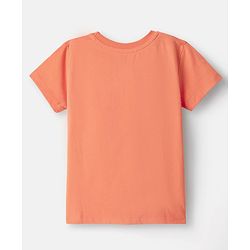 Pine Kids Cotton Knit Half Sleeves Text Printed T-Shirts Pack of 5 - Multicolor