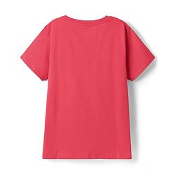 Pine Kids Disney Single Jersey Knit Half Sleeves T-Shirt With Jasmine Graphic - Red