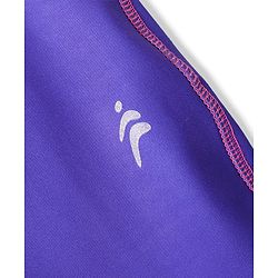 Pine Active Knit Full Length Super Stretch Leggings - Purple