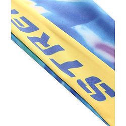 Pine Active Full Length Super Stretch Leggings - Yellow & Blue