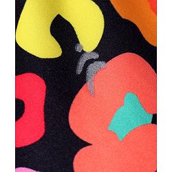 Pine Active Knit Full Length Super Stretch Leggings With Abstract Print - Multicolour