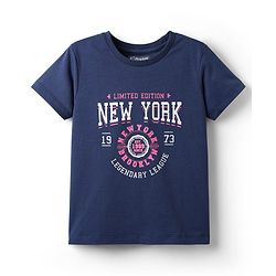 Pine Kids Cotton Knit Half Sleeves T-Shirts with Text Print Pack of 5 - Multicolor
