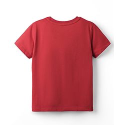 Pine Kids Cotton Knit Half Sleeves T-Shirts with Text Print Pack of 5 - Multicolor