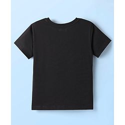 Pine Kids Cotton Knit Half Sleeves T-Shirt with Lets Go Text Print Pack of 5 - Pink & Orange