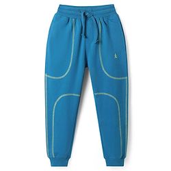 Pine Kids Knit Full Length Lounge Pant - Teal Blue