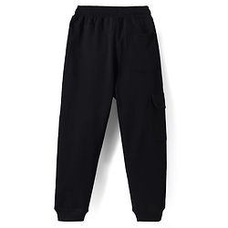Pine Kids Knit Full Length Printed Lounge Pant - Black