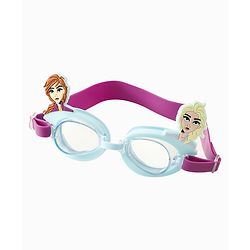 Pine Kids Disney Swimming Goggles With Elsa & Anna Applique - Blue