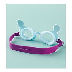 Pine Kids Disney Swimming Goggles With Elsa & Anna Applique - Blue