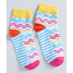 Pine Kids Ankle Length Socks with  Polka Dots Design Pack Of 3 (Colour May Vary)