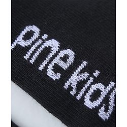 Pine Kids Ankle Length Socks with  Logo Design Pack Of 3 (Colour May Vary)