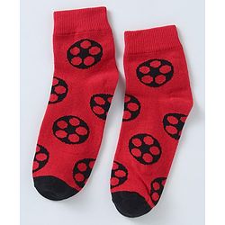 Pine Kids Ankle Length Socks with  Logo Design Pack Of 3 (Colour May Vary)