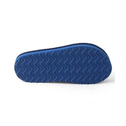 Pine Kids Slip On Flip Flops with Floral Print - Blue