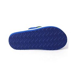 Pine Kids Slip On Flip Flops with Abstract Print - Blue