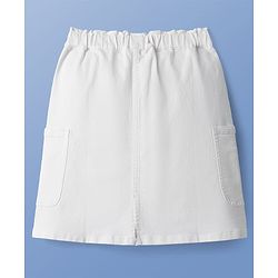 Pine Kids Knee Length Washed Denim Skirt - Blue