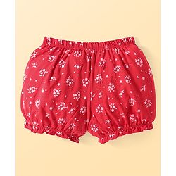 Pine Kids Knit Bloomers with Floral Print Pack of 3 (Color May Vary)