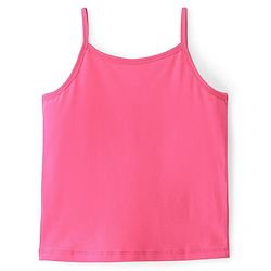 Pine Kids Knit Singlet Slips With Floral Print Pack of 3 - Navy Blue Pink & White