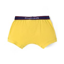 Pine Kids Cotton Elastane Knit Solid Colour Trunks Pack of 3 (Colour May Vary)
