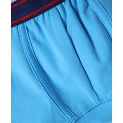 Pine Kids Cotton Elastane Knit Solid Colour Trunks Pack of 3 (Colour May Vary)