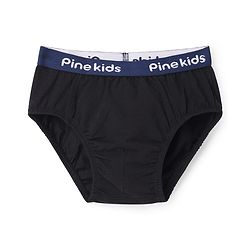 Pine Kids Cotton Elastane Knit Briefs Pack of 3 (Color May Vary)