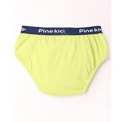 Pine Kids Cotton Elastane Knit Briefs Pack of 3 (Color May Vary)