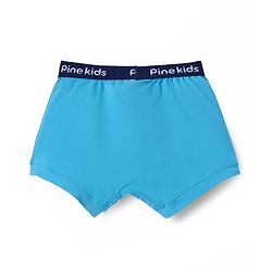 Pine Kids Cotton Knit Trunks With Stripes & Star Print Pack Of 3 - Color May Vary