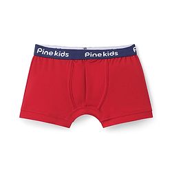 Pine Kids Cotton Knit Trunks With Stripes & Star Print Pack Of 3 - Color May Vary