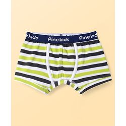 Pine Kids Cotton Knit Trunks With Stripes Pack Of 3 - Color May Vary