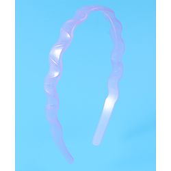 Pine Kids Solid Color Hair Bands Pack of 2 - Purple & Fuchsia