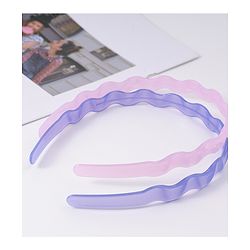Pine Kids Solid Color Hair Bands Pack of 2 - Lilac & Pink