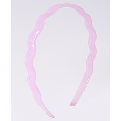 Pine Kids Solid Color Hair Bands Pack of 2 - Lilac & Pink