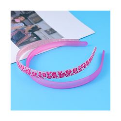 Pine Kids Printed Hair Bands  Free Size Pack of 2 - Fuchsia